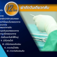 12 โรค ผ่าตัดวันเดียวกลับ