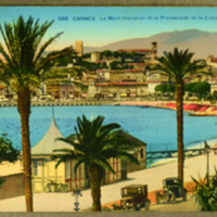 Cannes - Le Mont chevalier et la Promenade de la Croisette