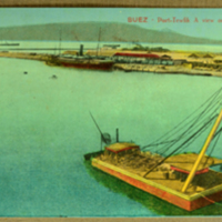 Suey - The Port, Tewfik : a view on The Canal