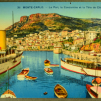 Monte - Carlo - Le Port, la Condamine et la Tete de Chien