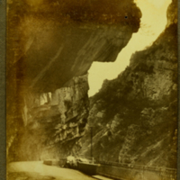 La route dans les Gorges du Loup