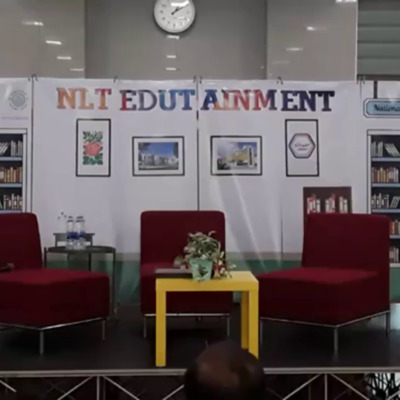 การถ่ายทอดสด กิจกรรม NLT Edutainment ปีที่ 2 ครั้งที่ 6 "นักเขียนเด็กไทย อนาคตโลก" 