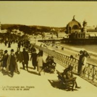 Nice - La Promenade des Anglais et la Palais de la Jetee