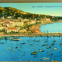 Cannes - Vne generale prise du Suquet