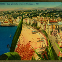Nice - Vne generale prise du Chateau