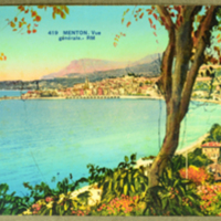 Menton. Vne generale