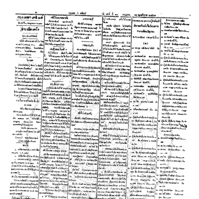 หนังสือพิมพ์กรุงเทพเดลิเมล์ ปีที่ 6 ฉบับที่ 1628 วันที่  10 กรกฏาคม  2456