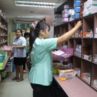 QR Code บนซองยาที่จังหวัดสิงห์บุรี