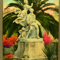 Grasse - La Statue de Fragonard
