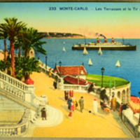 Monte - Carlo - Les Terrasses et le Tir aux Pigeons