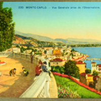 Monte - Carlo - Vne Generale prise de l' Obsuvatoire