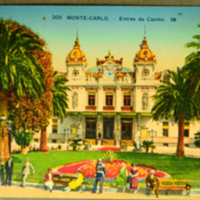 Monte - Carlo - Entrée du Carsino