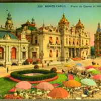 Monte - Carlo - Place du Carsino et Hotel de Paris
