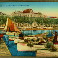 Cannes - Le Quai Saint - Pierre et la Mairie